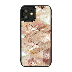 [맨앤우드] 아이폰12 mini pro promax - 핑크 마블